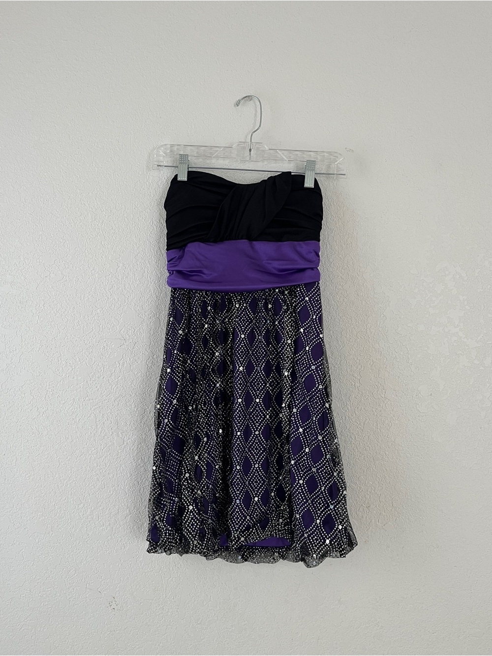 Y2K Strapless Party Dress